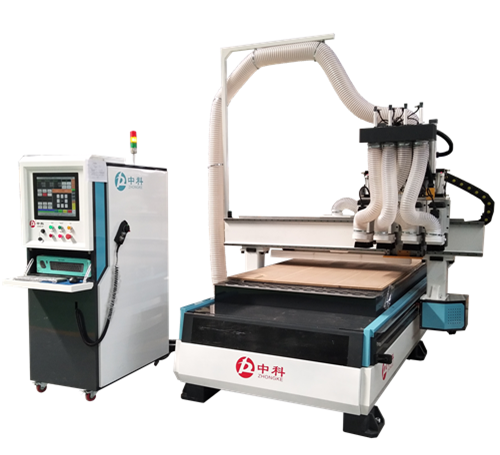 四工序數(shù)控開料機(jī) 氣動(dòng)四頭換刀開料機(jī)